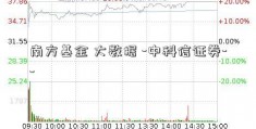 南方基金 大数据 -中科信证券--