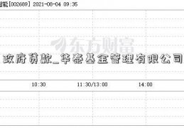 政府贷款_华泰基金管理有限公司