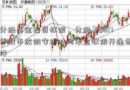 分级基金投资权限，分级基2017年股市放假安排时间表金权限开通条件