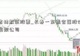 吉林敖东股票_长春一东离合器股份有限公司