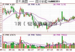 7月（证券数据接口）