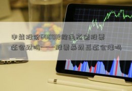 申能股份600012皖通高速股票还会跌吗——股票暴跌后还会涨吗