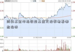 同类基金作指数型基金定投弊者看哪些指标