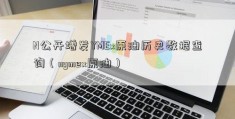 N公开增发YMEx原油历史数据查询（nymex原油）