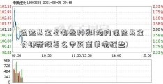 保险基金有哪些种类(场内保险基金有哪新股怎么申购简单流程些)