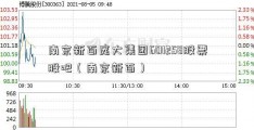 南京新百庞大集团601258股票股吧（南京新百）