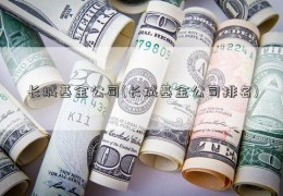 长城基金公司(长城基金公司排名)