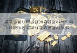 华夏基金中欧基金南方基金哪一个好？中欧和南精测电子方基金哪家好