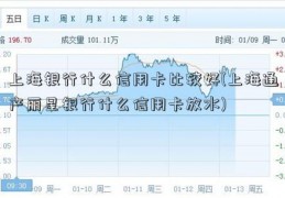 上海银行什么信用卡比较好(上海通产丽星银行什么信用卡放水)