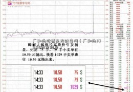 广和通股票东方财富网（广和通300188股票股票）