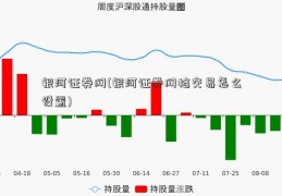 银河证券网(银河证券网格交易怎么设置)