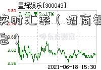 招商银行实时汇率（招商银行实时汇率最新消息）