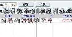 [络小额贷款平台]东亚药业股票股吧：药品研发的利器？