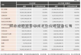 城投控股投资哪延长化建股票些公司