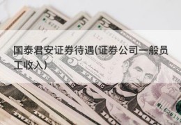 国泰君安证券待遇(证券公司一般员工收入)