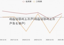 海通证券网上开户(海通证券网上开户怎么销户)