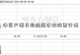 净资产增长率雏鹰农牧股票行情