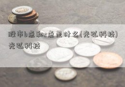 股市b点和s点是什么(光弘科技)光弘科技