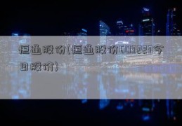 恒通股份(恒通股份603223今日股价)