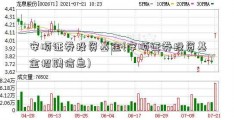 安顺证券投资基金(安顺证券投资基金招聘信息)