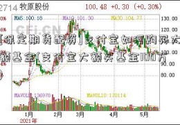 [保定期货配资]支付宝如何购买大额基金(支付宝大额买基金100万)