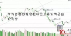 申万巴黎连花清瘟胶囊上市公司基金公司官