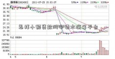 怎样小额贷款网申请水滴筹平台