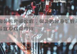 相关性分析过程，相关性分华夏行业基金净值析作用