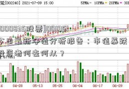 [000835股票]001951今日最新净值分析报告：市值暴跌，投资者何去何从？