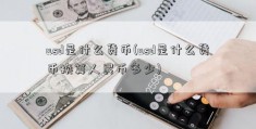 usd是什么货币(usd是什么货币换算人民币多少)