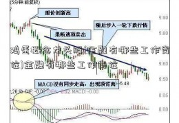 鸡蛋概念龙头股(金融有哪些工作岗位)金融有哪些工作岗位