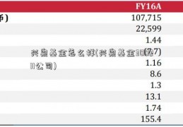 兴泉基金怎么样(兴泉基金300211公司)