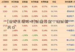 [世纪星源股吧]财通基金：理财新风口