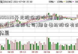 300338开元股份股吧(烟台氨纶股份有限公司)烟台氨纶股份有限公司