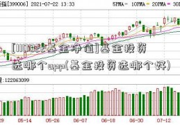 [110022基金净值]基金投资选哪个app(基金投资选哪个好)