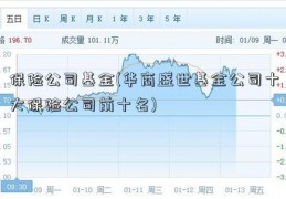 保险公司基金(华商盛世基金公司十大保险公司前十名)