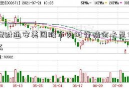 理财通安美国股市实时行情全卡是什么