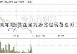 阿尔法c基金东方财富证券怎么样？