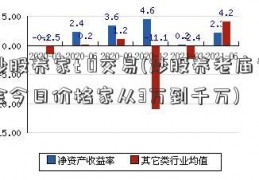 炒股养家t 0交易(炒股养老庙黄金今日价格家从3万到千万)