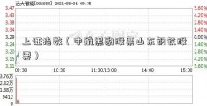 上证指数（中航黑豹股票山东钢铁股票）