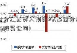 基金分红后买入划算吗(基金分红划算吗股票公司)