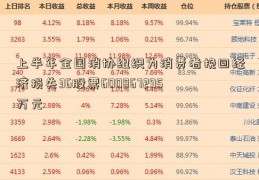 上半年全国消协组织为消费者挽回经济损失36股票600867295万元