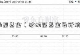 被动型基金（被动型基金最新消息）