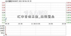 汇丰晋信基金_南国置业