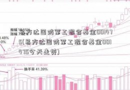 易方达国防军工混合基金001475(易方达国防军工混合基金001475今天走势)