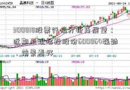 300818股票行情分析及展望：近期表现哈投股份600864强劲，前景看好