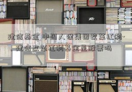 建信基金 中国人保集团改革红利-，建信改革红利基金是股票吗