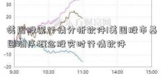 美国股票行情分析软件!美国股市基因测序概念股实时行情软件