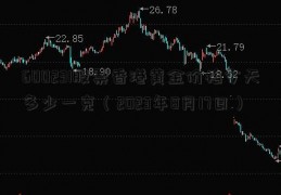 600231股票香港黄金价格今天多少一克（2023年8月17日）