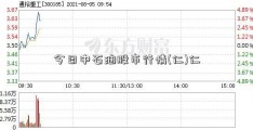 今日中石油股市行情(仁)仁